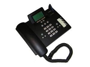 Teléfono analógico Siemens Gigaset C353 C 353 negro ¡bien conservado!!! **32 - Imagen 1 de 2