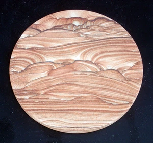 Western Lodge Cabin Decor Sedona Sandstone Coasters Set of 4 MADE IN THE USA - Picture 1 of 1