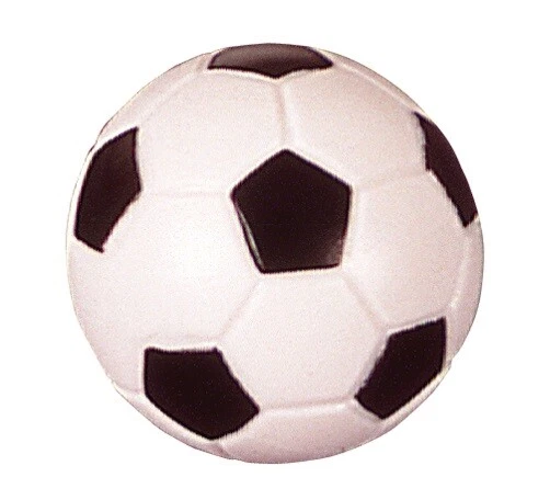 BANDITO 10 Stück Kickerball Kicker Ball, 32 mm - 17 g - hart / griffig - schwarz-weiß