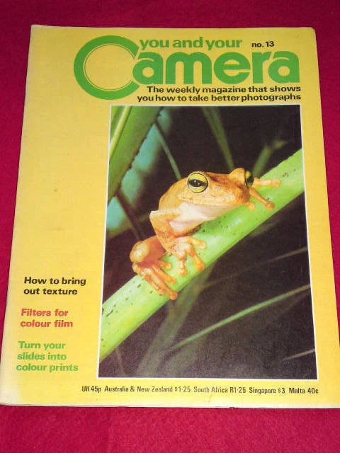 YOU AND YOUR CAMERA #13 - HOW TO BRING OUT TEXTURE - Image 1 of 1