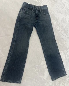 Wrangler Retro Relaxed Boot Jeans Boys 9 Slim Youth Western Bootcut Stretch - Picture 1 of 10