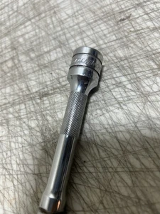 Snap-on Tools USA 3/8" Drive 4" Length Knurled Chrome Socket Extension FXK4 - Picture 1 of 4