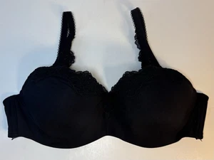 Le Mystere Women's Lace Tisha Bra 38B Black - Picture 1 of 10