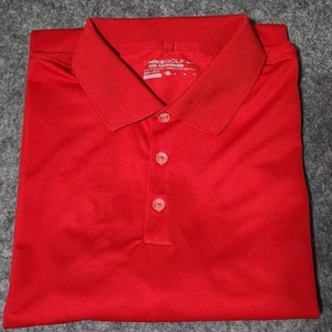 Nike Golf Polo Shirt Men's XL Red Dri Fit Tour Performance Short Sleeve - NWOT - Picture 1 of 9