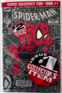 SPIDER-MAN #1 TORMENT (IN ORIGINAL BAG) MINT/NEAR MINT Todd McFarlane - - Picture 1 of 1