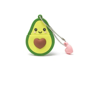 Legami - USB 3.0 stick, 32 GB, ultra fast, Soft PVC coating, 4x4.8 cm, Avocado T - Photo 1/4