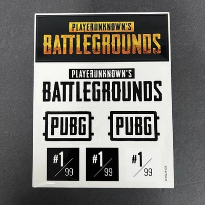 *RARO* PUBG PlayerUnknown's Battlegrounds Juego de pegatinas Coleccionables Coleccionista #1 Foto 1 de 2