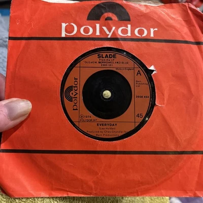 SLADE Everyday / Good Time Gals 7” Single Vinyl Record 1974 Polydor 2058-453 Vg+ - Image 1 of 2