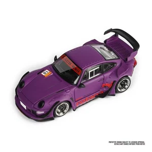 Model Model 1:64 RWB 993 Rotana Purple Diecast Model Car - Picture 1 of 6