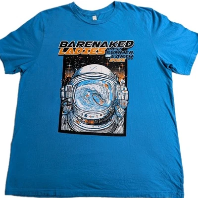Camiseta para hombre The Barenaked Ladies Last Summer On Earth 2025 Tour talla 2XL azul  Foto 1 de 4