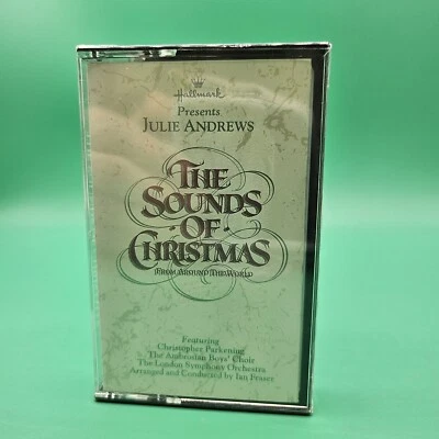 The Sounds of Christmas Audio Cassette Tape 1990 Hallmark Julie Andrews NEW VTG - Image 1 of 3