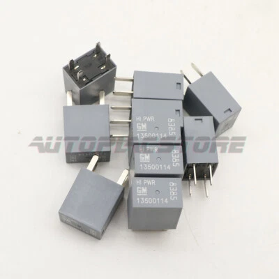 (10PCS) GM 13500114 8385 12VDC Automotive Relay 4Pins - Image 1 of 3