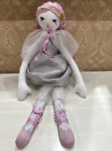 NUEVO Pottery Barn Niños Diseñador Muñeca Chloe Bailarina Diseñador Peluche PBK - Imagen 1 de 16