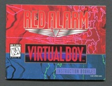1995 Nintendo Virtual Boy Red Alarm Game Manual Only Instruction Booklet Guide