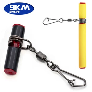Bilancia da Pesca Girevole 15~60pz Testa in Plastica Girevole Staffa a Scatto Attrezzatura da Pesca - Foto 1 di 8