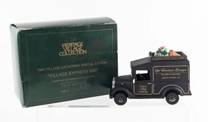 Dept 56 VILLAGE GATHERING EXPRESS VAN 1994 740-4 - The Windsor Shoppe -CHRISTMAS - Picture 1 of 9
