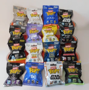 Funko Bitty POP! Single Blind Bag-You pick- NBC-TMNT-StarWars-Marvel-DC-FNAF - Picture 1 of 64