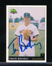 1991 Classic Best Elmira Pioneers #17 Timothy Budrewicz signed auto autograph