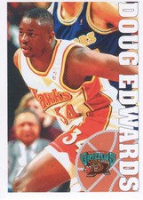 1995-96 Panini Stickers Basketball #202 Doug Edwards