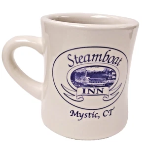 Steamboat Inn Mug Diner Restaurant Ware Mystic CT Westford USA 10 oz - Picture 1 of 5
