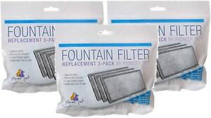(3 Pack) Pioneer Replacement Fountain Filters for Plastic Fountains 3 Pack