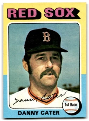 1975 Topps Mini (B) Danny Cater Boston Red Sox #645 - Image 1 of 2
