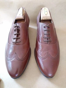 Aurelio Garcia Herren Schnürschuhe Wingstop / Braun Gr. 11 Hergestellt in Spanien (Neu) - Bild 1 von 12