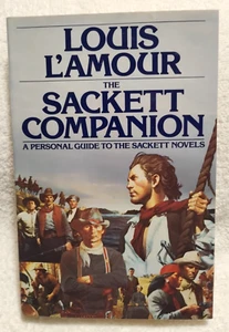 The Sackett Companion by Louis L'amour HC/DJ 1st Edition/1st Printing Western - Picture 1 of 16