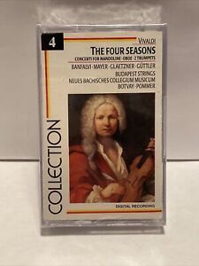 BRAND NEW Antonio Vivaldi THE FOUR SEASONS Concerti for Mandoline Cassette Tape