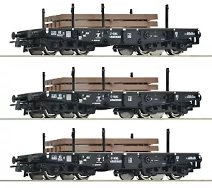HO Scale Wagons - 6600016 - 3-piece set: Heavy-duty wagon, NS - Picture 1 of 1