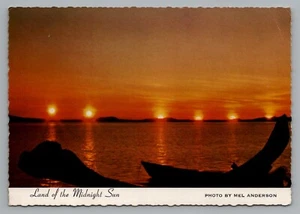 Alaska Postcard Land of the Midnight Sun Mel Anderson Photo Alaska Joe Original - Picture 1 of 2
