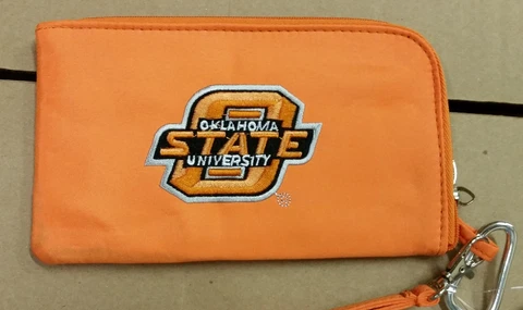 Oklahoma State Cowboys ID Wallet Wristlet Cell Phone Case Charm 14 Purse Cover
