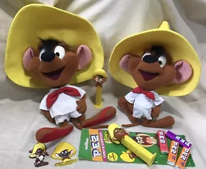 Warner Bros Speedy Gonzales Toys, Pez, Magnets Mice Mexican Sombreros Cartoons - Picture 1 of 13