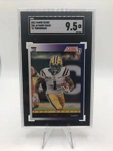 Ja'Marr Chase 2021 Panini Score Rookie Card (1991 Score Variation) #TB5 SGC 9.5 - Picture 1 of 4