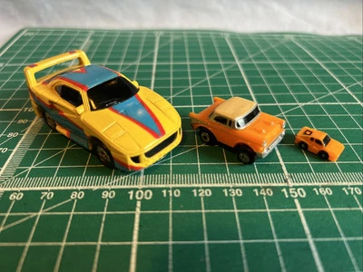 Micro Máquinas, Galoob, Triplesiders Ferrari F40, Chevy Bel Air, Testarossa Foto 1 de 4