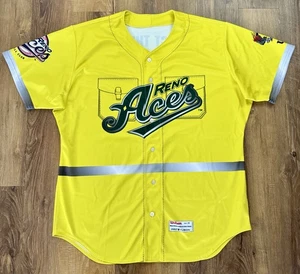 RENO ACES MiLB Trikot Herren/Damen Firefighter Appreciation Night Größe 50 EUC - Bild 1 von 11
