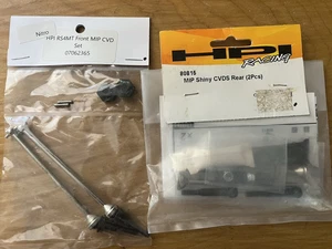 HPI RS4MT MIP Shiny CVD Front and Rear Set Vintage Nitro RC Racing Parts - Picture 1 of 2