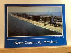 Aerial View of North Ocean City, MD - Vintage Postcard - Picture 1 of 3