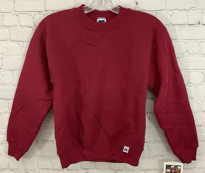 Sudadera Russell Athletic Juvenil NuBlend Manga Larga Rojo Profundo Mediana Foto 1 de 4