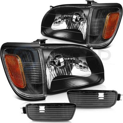 适用于 2001 - 2004 年丰田塔科马多车替换前灯总成 — 第 1/4 张图片