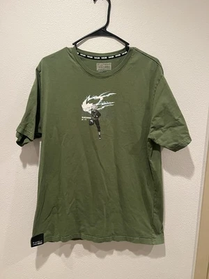 复古火影忍者 T 恤 Kakashi 图形印花 Shonen Jump 尺寸。 大号阅读 — 第 1/4 张图片