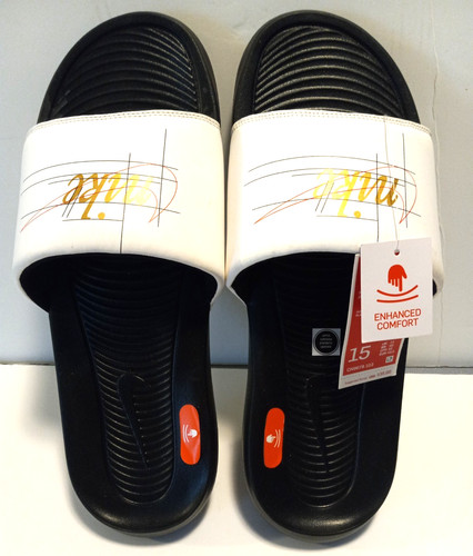 Nike Uomo Taglia 15 Victori One Slide Migliorata Comfort Nuove con etichette NO SCATOLA