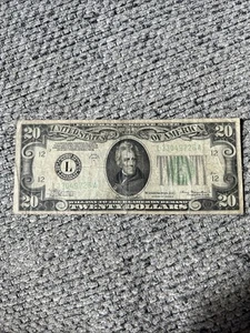 1934 -20 bill San Francisco - Picture 1 of 4