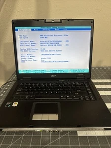 Acer Aspire 5515 KAW60 15" Laptop, AMD 2650E, 2GB RAM MIT HDD - Bild 1 von 9