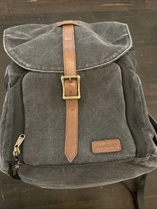 Bagsmart DSLR Street Camera Tech Backpack Gray Canvas - Picture 1 of 12