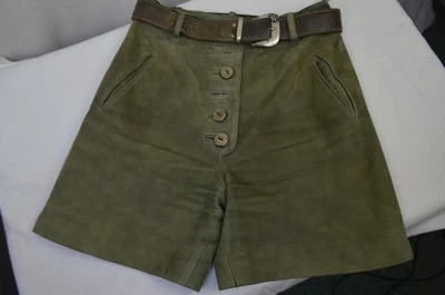 Oktoberfest kurze weiche Damen Trachten Lederhose Gr. 38 - Bild 1 von 4