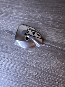 SRAM X0 10 Speed Right Side Rear Mountain Bike Shifter Cover Silver XO - Picture 1 of 3