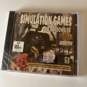 Simulation Games For Windows 98 PC CDROM Win95 *New Sealed* - Picture 1 of 2