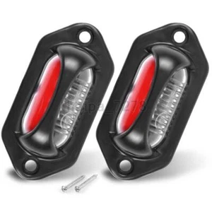 Casa rodante 2 piezas camión SUV remolque con etiqueta de placa LED rojo blanco marcador lateral - Imagen 1 de 8