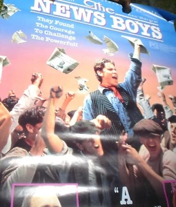 1 X  LARGE MOVIE POSTER NEWS BOYS ANN MARGRET WALT DISNEY PICTURES  - Picture 1 of 1